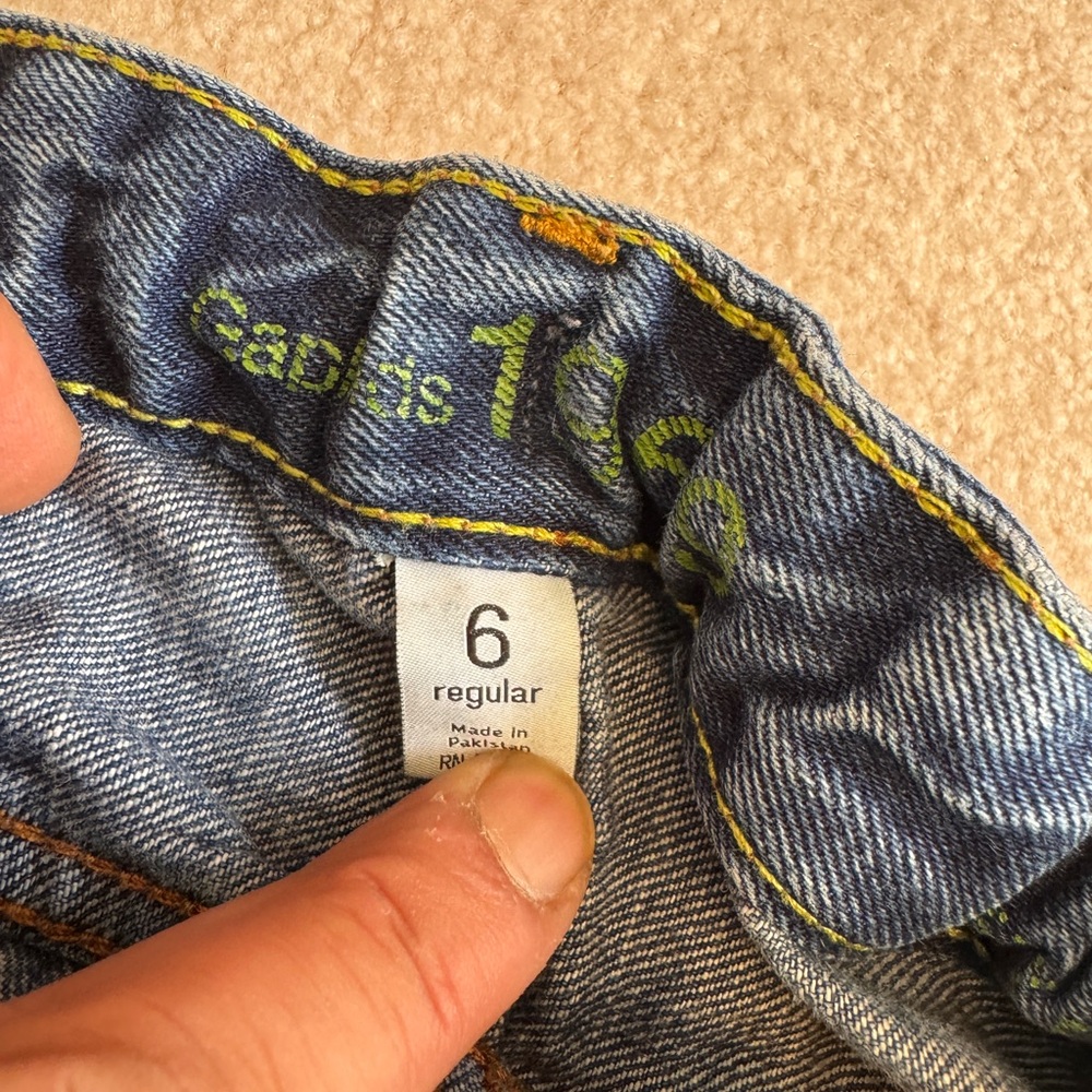 Gap Denim Jeans and Khakis set of 3, size 6